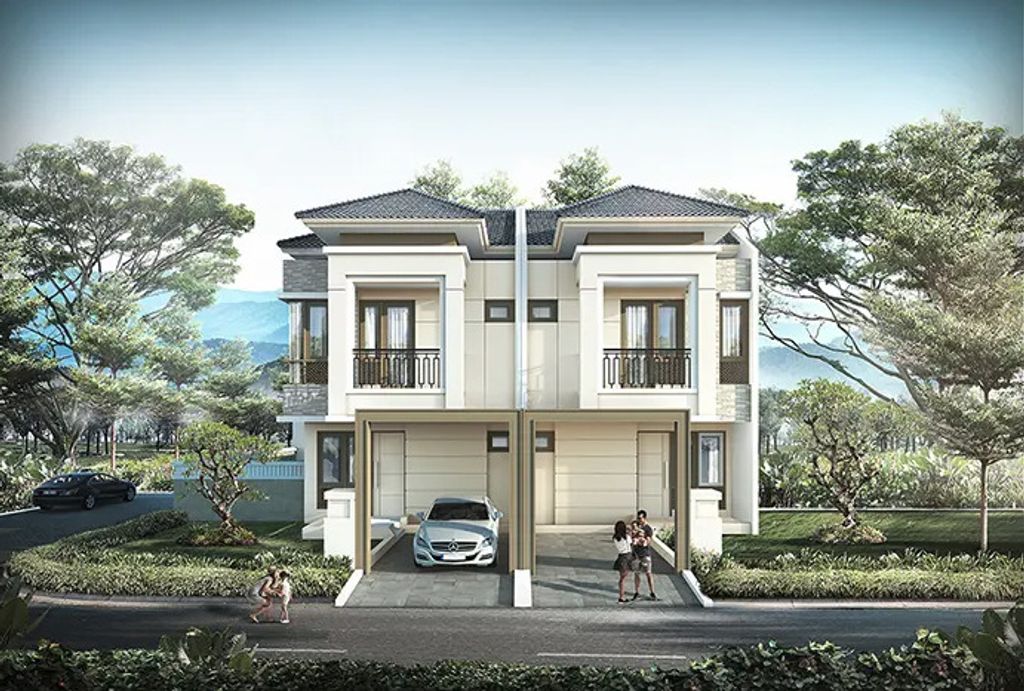 foto denah rumah tipe NALENDRA perumahan Podomoro Park Bandung