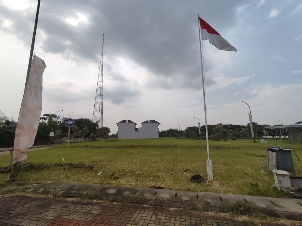 foto posisi tengah perumahan Penta Garden