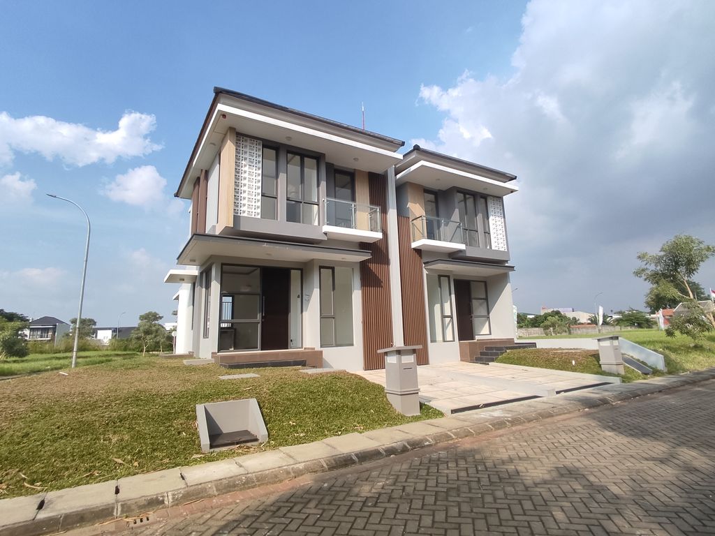 foto contoh rumah perumahan Penta Garden