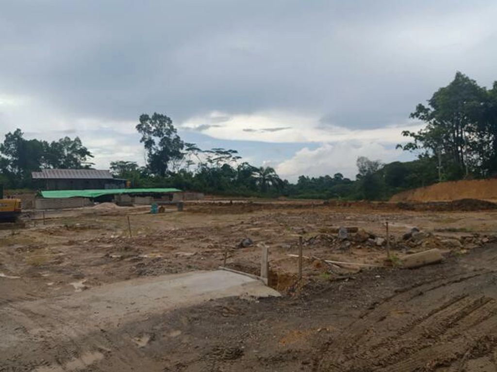 foto posisi tengah perumahan PESONA GRIYA JELARAI II