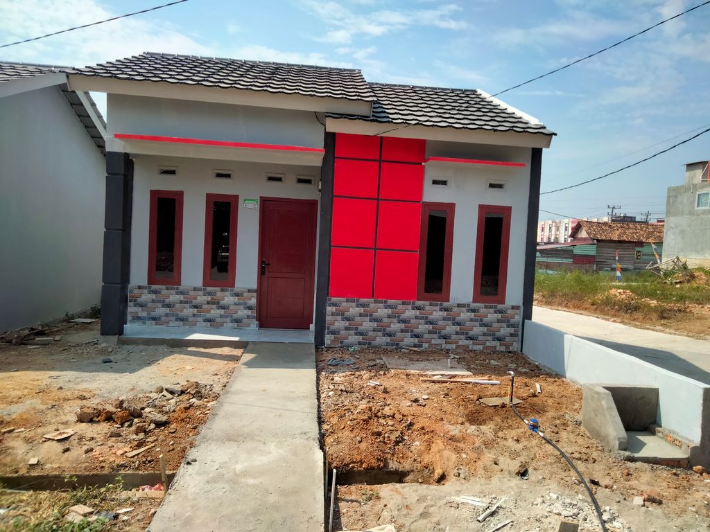 foto denah rumah tipe New 36/84 perumahan Perumahan Griya Adipura