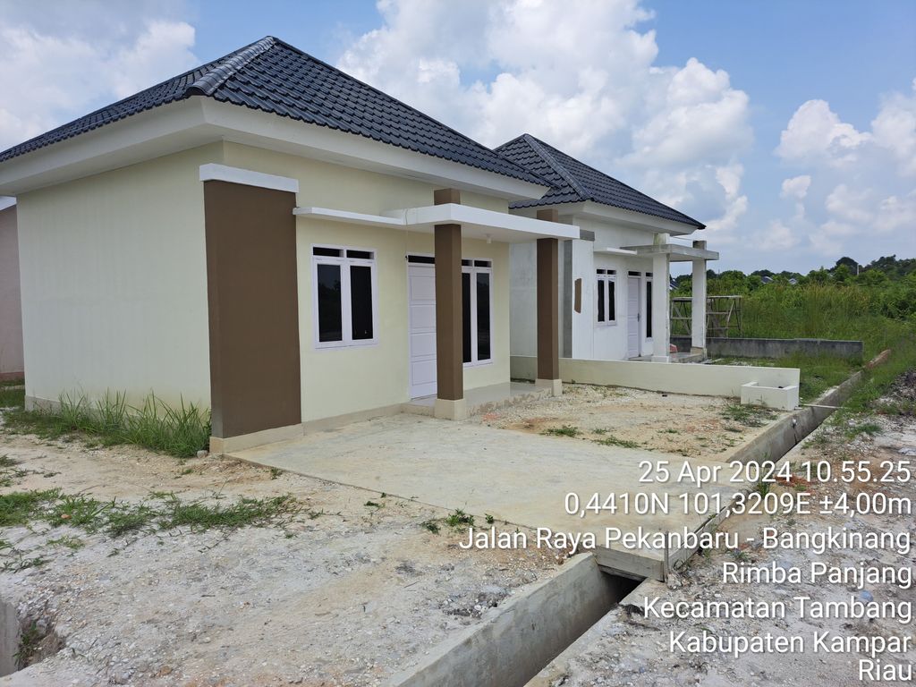 foto denah rumah tipe T36 perumahan MAYANG ASRI RESIDENCE