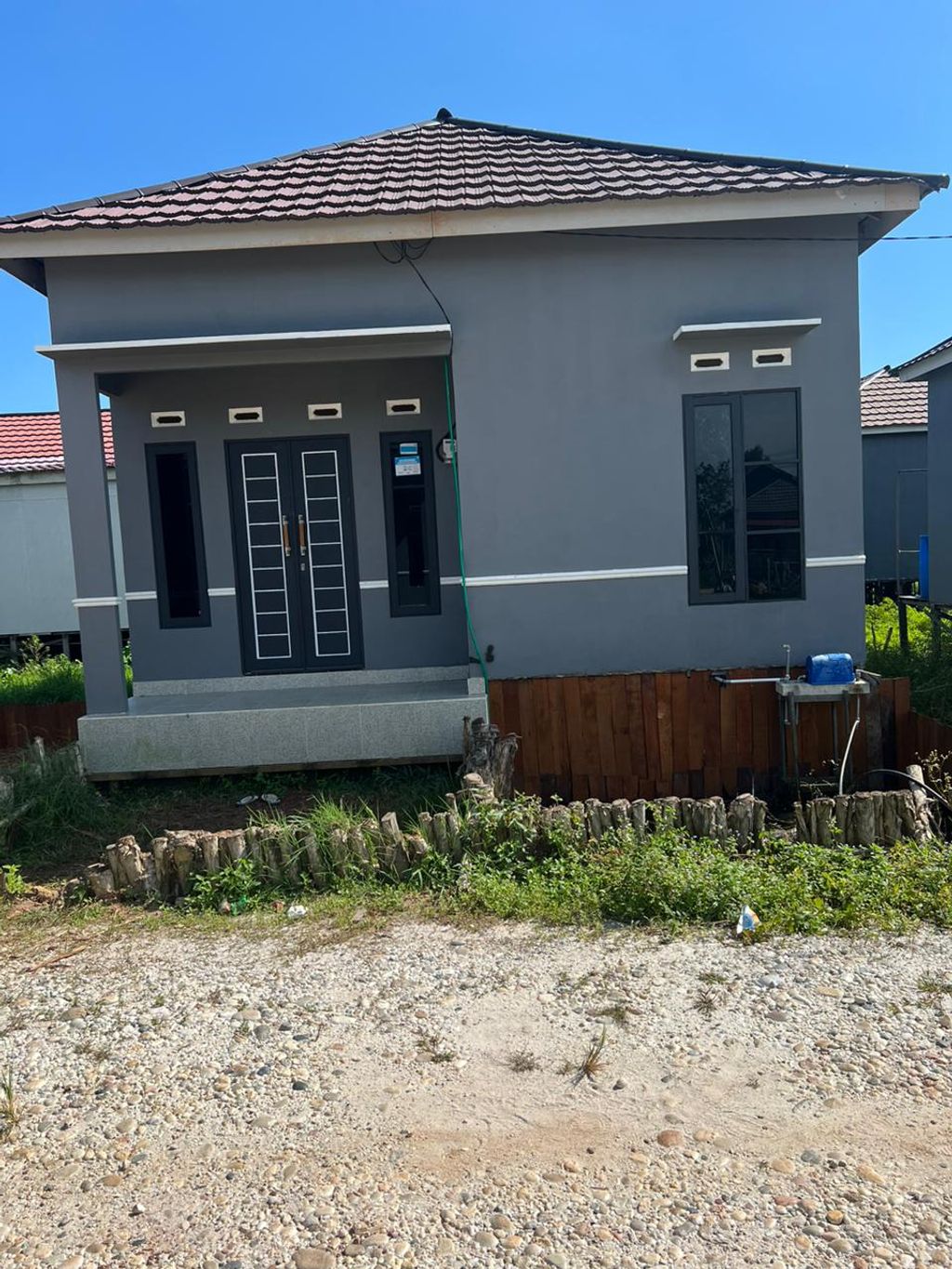 foto tampak rumah tipe 36 perumahan NUR AYSHA 2 TAHAP 4