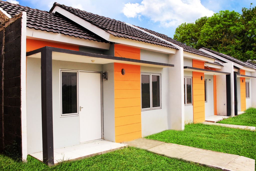 foto tampak rumah tipe EDELWEIS perumahan SUKMA INDAH RESIDENCE