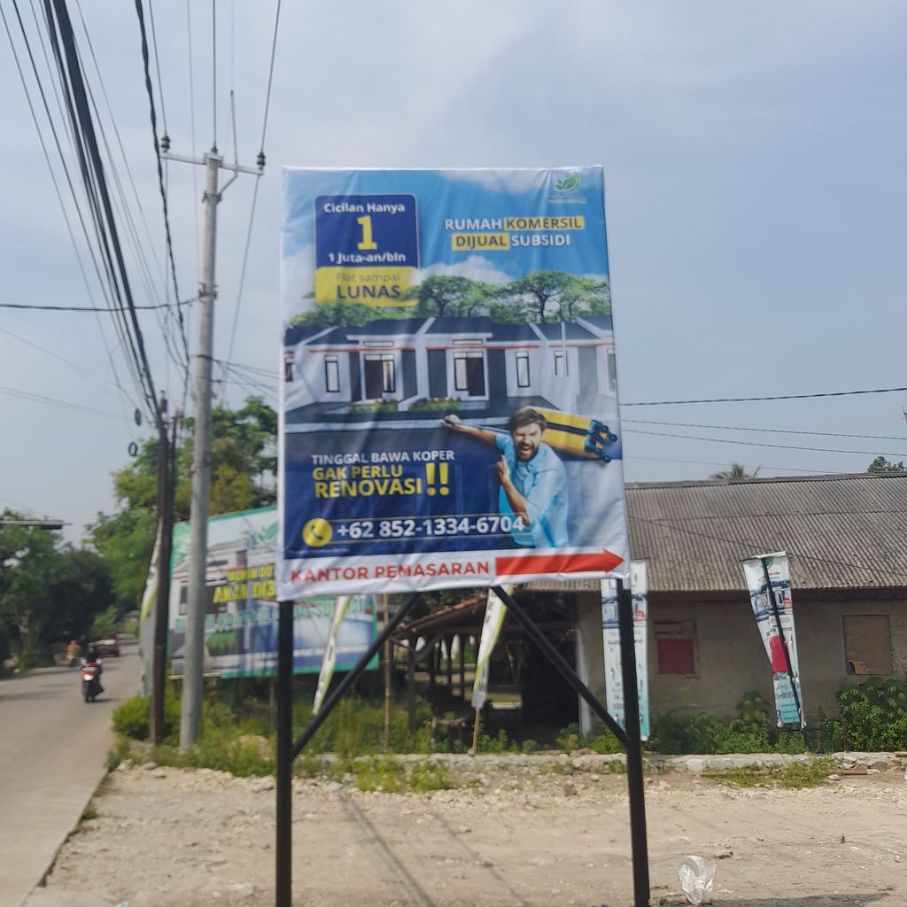 foto gerbang perumahan Solear Garden View