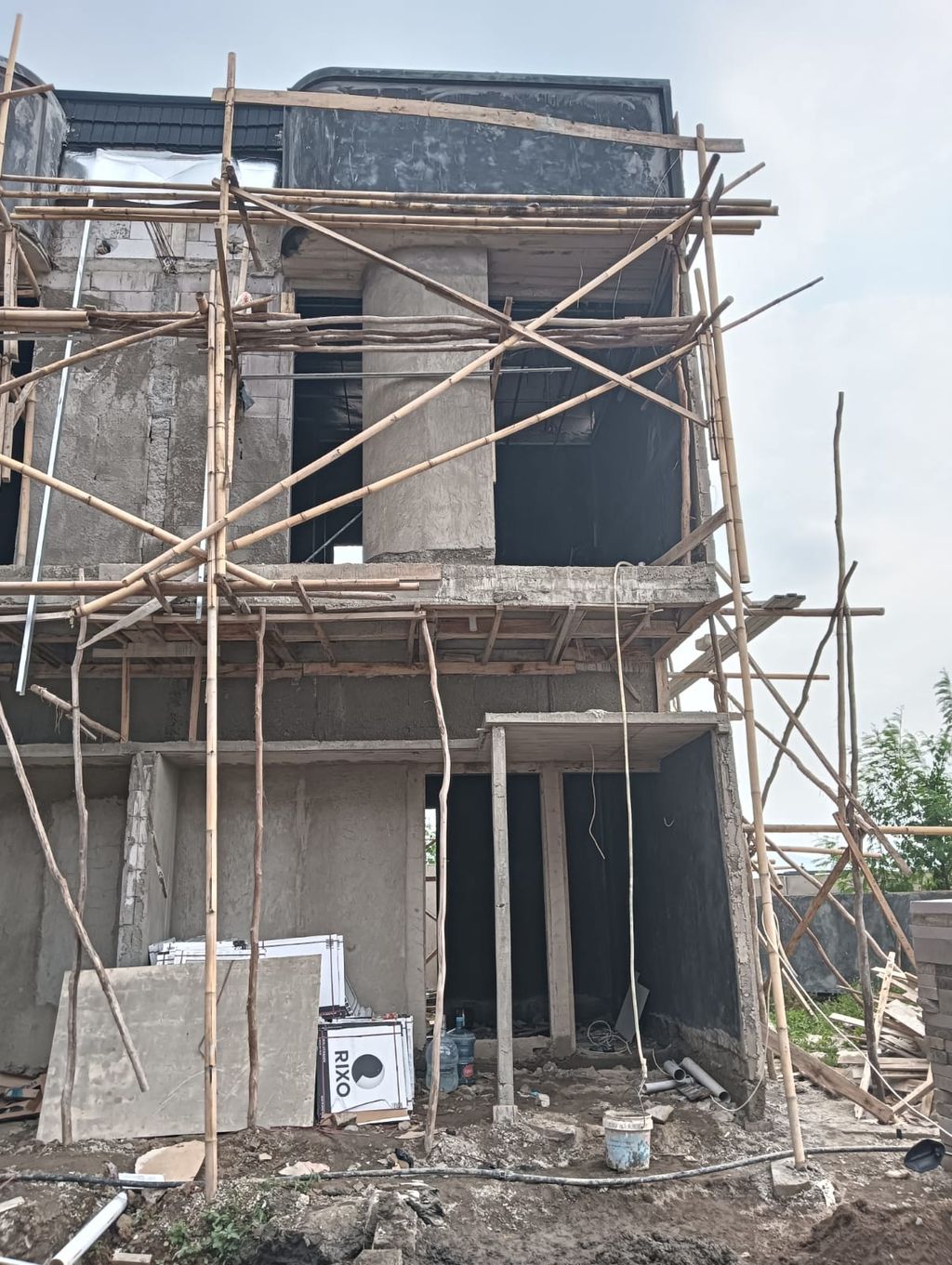foto tampak rumah tipe 41 Compact (537) perumahan G-Land Ciwastra Park 2