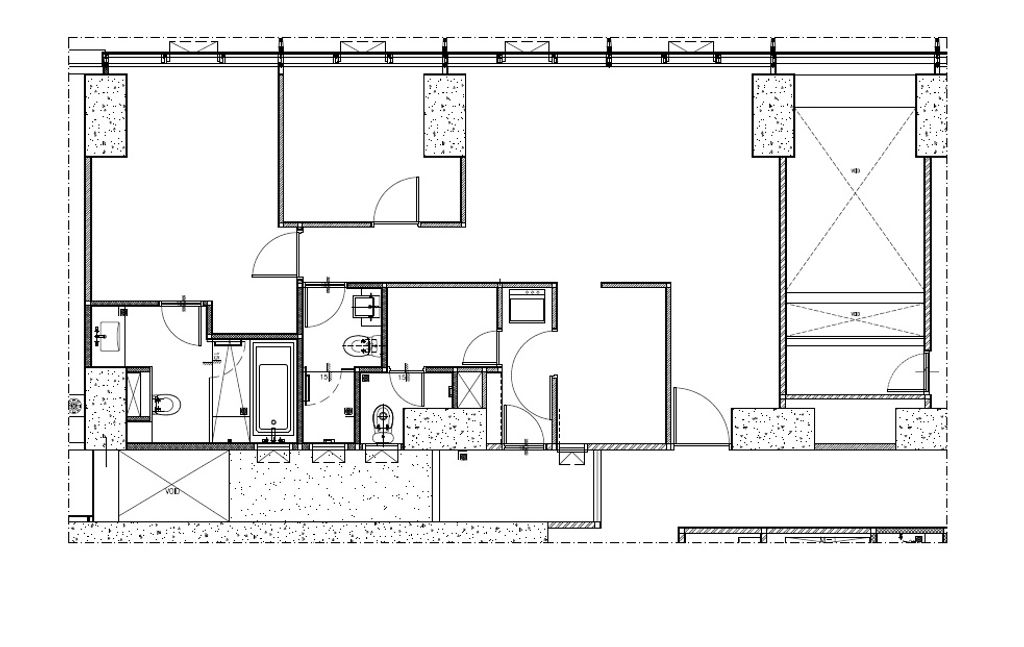 foto denah rumah tipe 2+M BR (13A.01) perumahan The Orchard Satrio