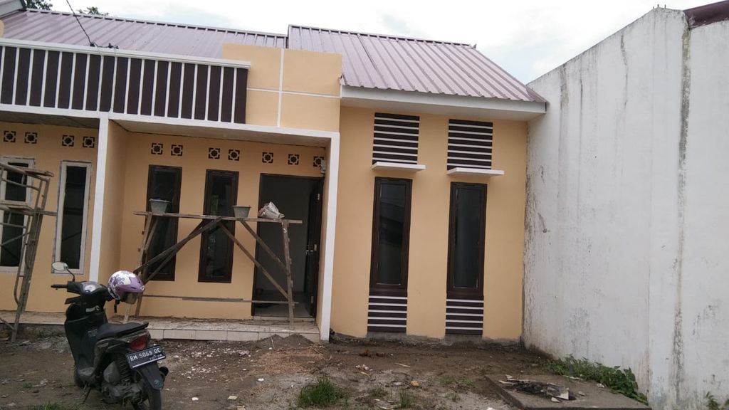 foto tampak rumah tipe SUBSIDI perumahan VILLA PERTIWI INDAH