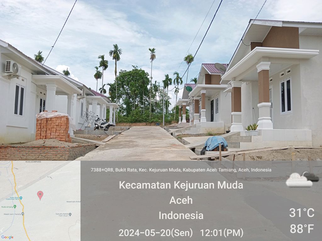 foto posisi tengah perumahan PRABU RIFA RESIDENCE V