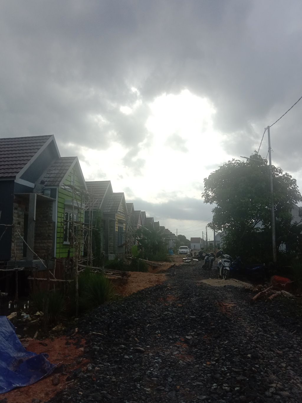 foto gerbang perumahan New Cluster Villa Bakung