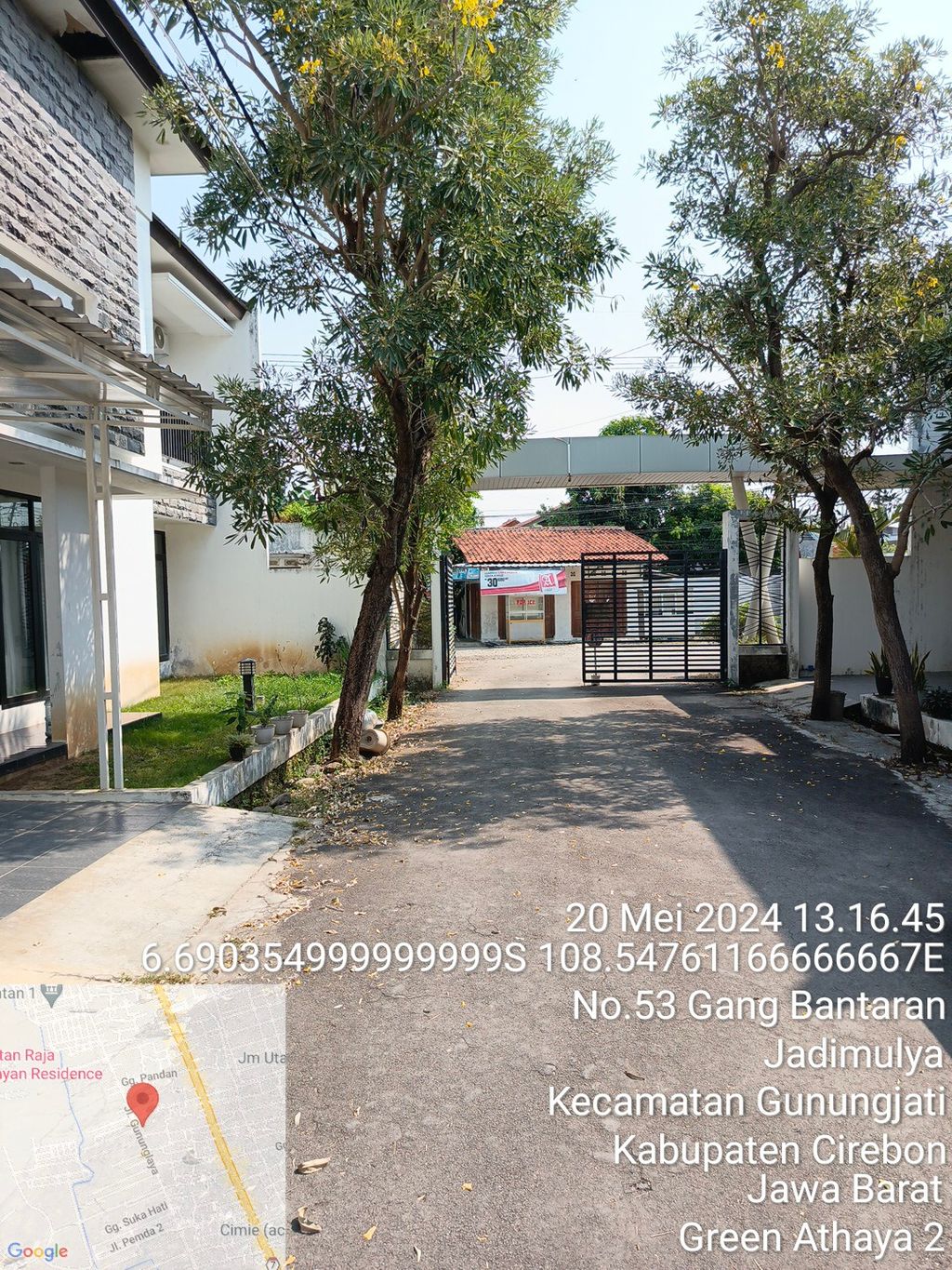 foto gerbang perumahan GREEN ATHAYA 2