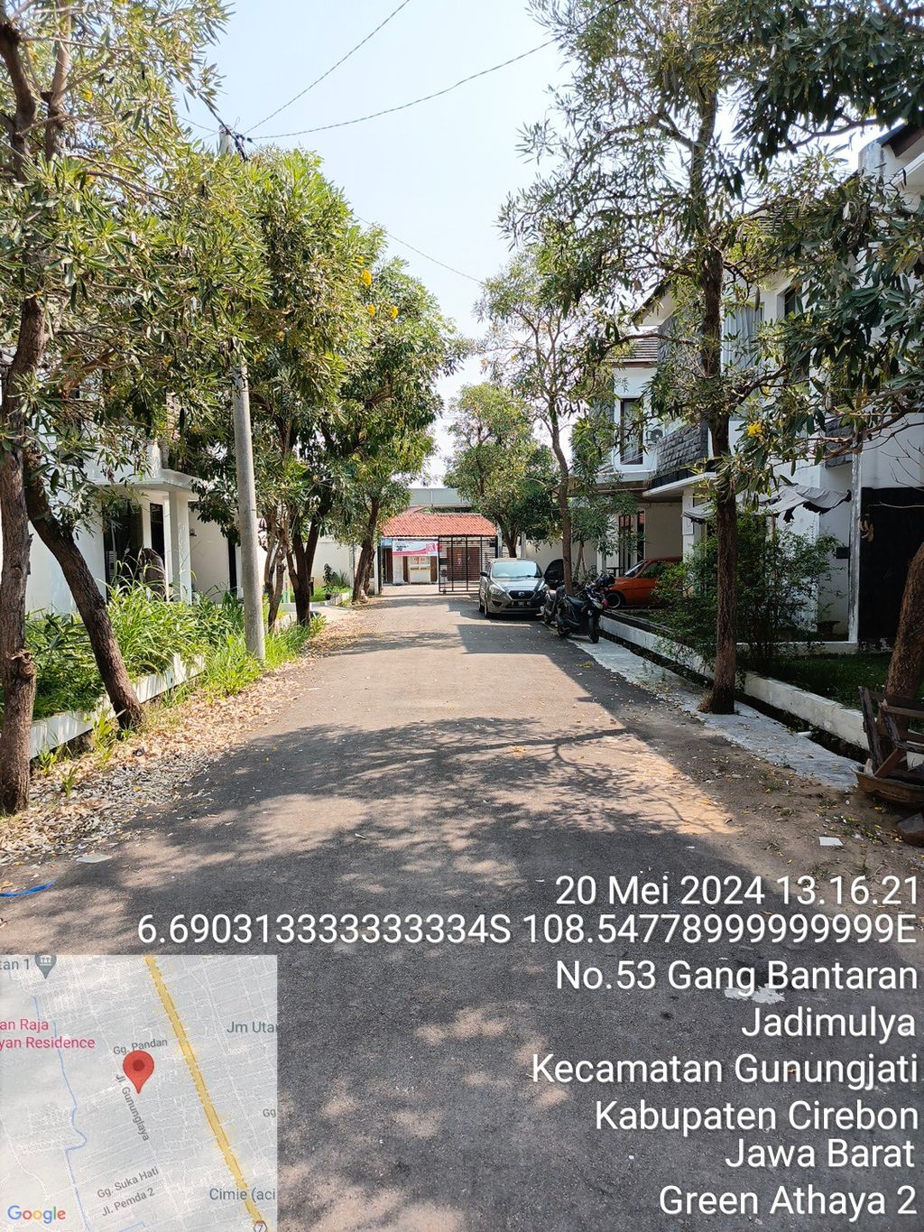 foto posisi tengah perumahan GREEN ATHAYA 2