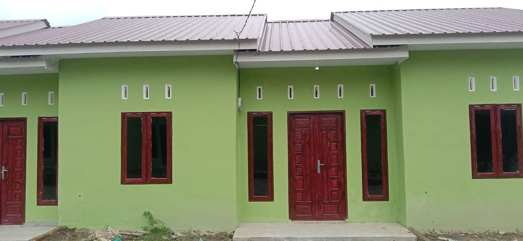 foto tampak rumah tipe 36 perumahan TAMAN KURNIA INDAH 2