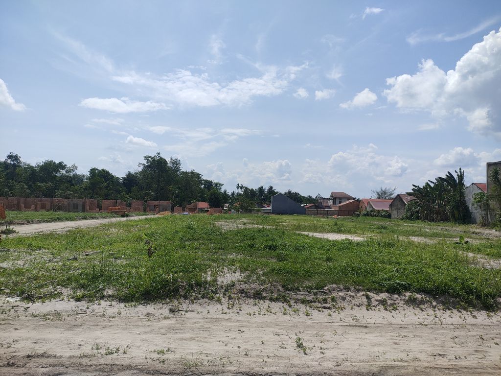foto posisi tengah perumahan NAVA TOWN TALANG BAKUNG
