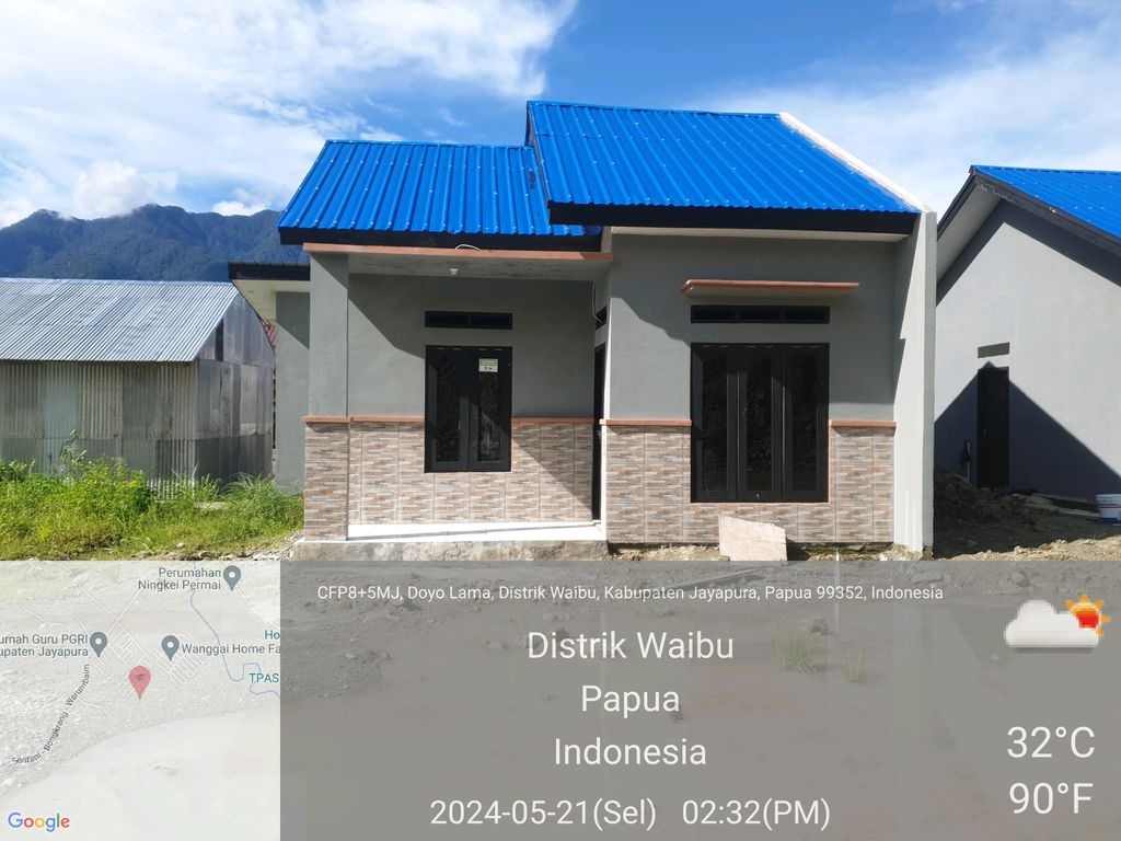 foto contoh rumah perumahan GREEN WAIBU II D DOYO LAMA