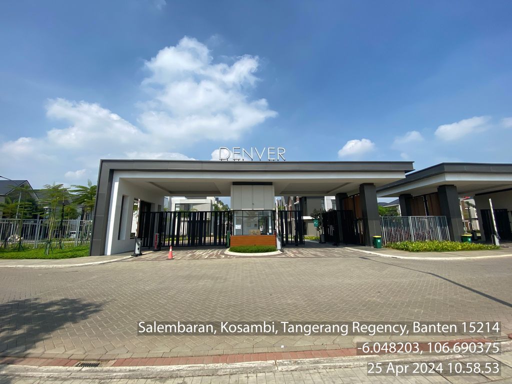 foto gerbang perumahan DISTRIK 17 & 19 ( CLUSTER DENVER)