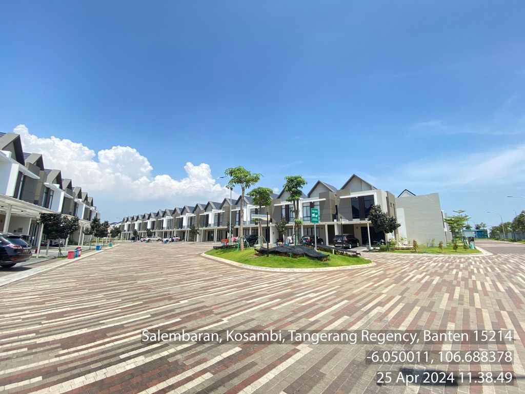 foto posisi tengah perumahan DISTRIK 17 & 19 ( CLUSTER DENVER)
