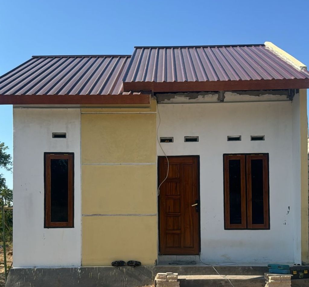 foto tampak rumah tipe 36 perumahan GRIYA LONTAR PETUK 2