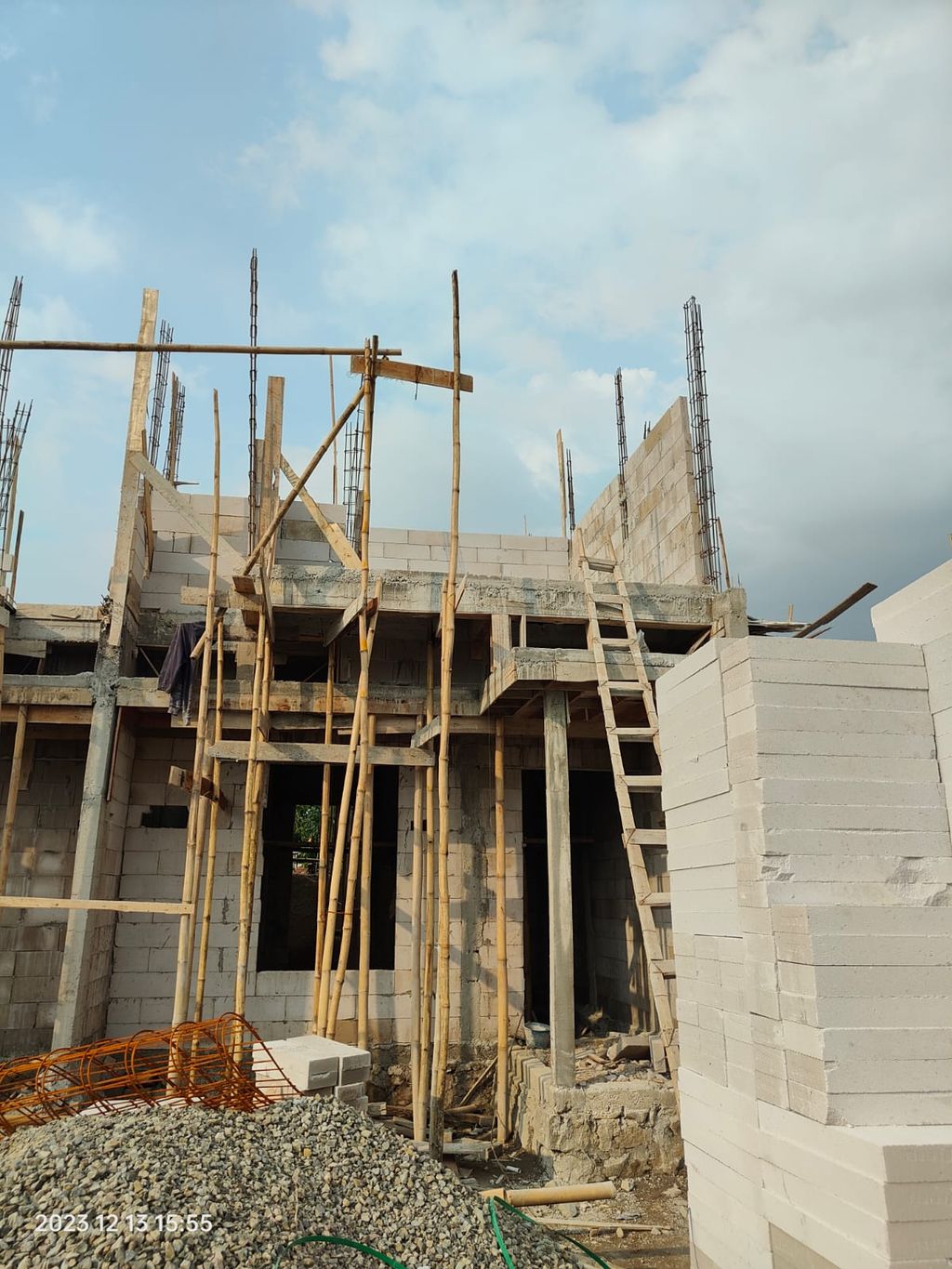foto tampak rumah tipe Compact (3 kamar) 613 perumahan G-Land Arcadia Buahbatu