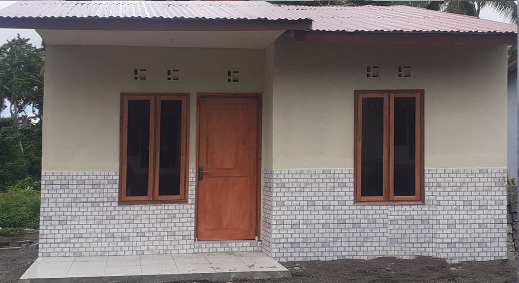 foto tampak rumah tipe 36-thn2024 perumahan Nusantara Indah Lestari Danowudu