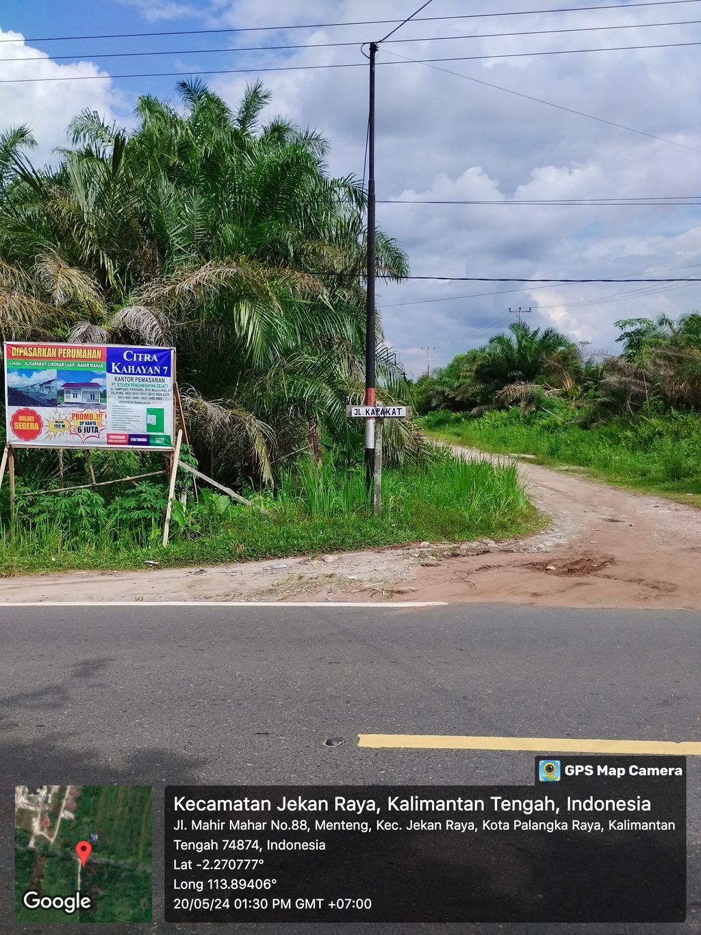 foto gerbang perumahan CITRA KAHAYAN 7