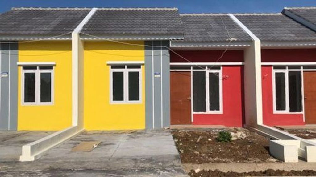 foto tampak rumah tipe 28/60 PMK 2024 perumahan GREEN HARMONY RESIDENCE 3