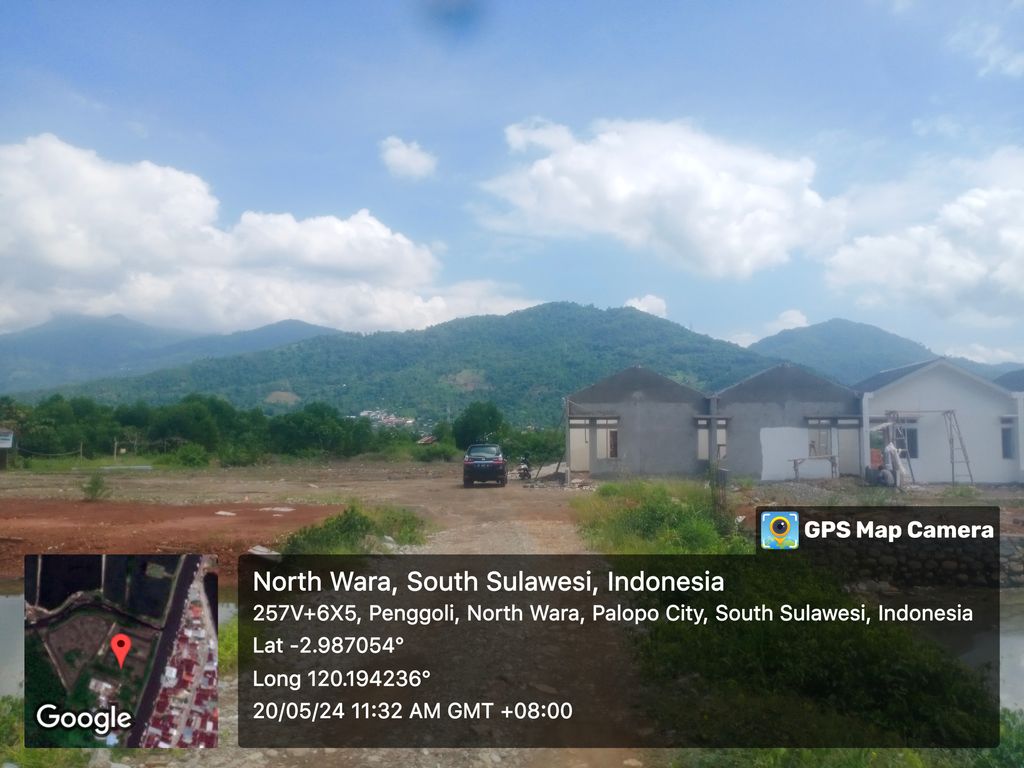 foto gerbang perumahan Mutiara Palopo Residence