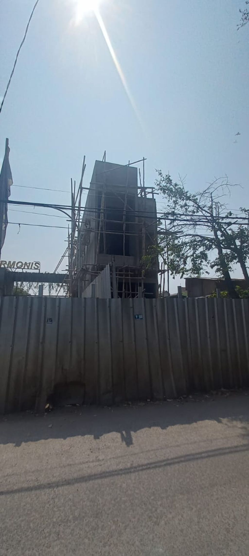 foto tampak rumah tipe Ruko 5 perumahan Kopo Harmonis Townhouse