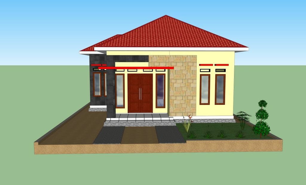 foto denah rumah tipe 36 (Subsidi) perumahan RIFKA LESTARI 3