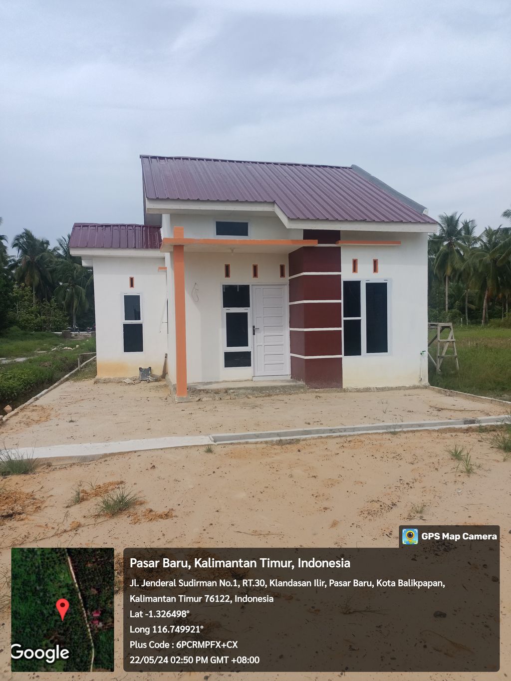 foto contoh rumah perumahan Surya Harmoni