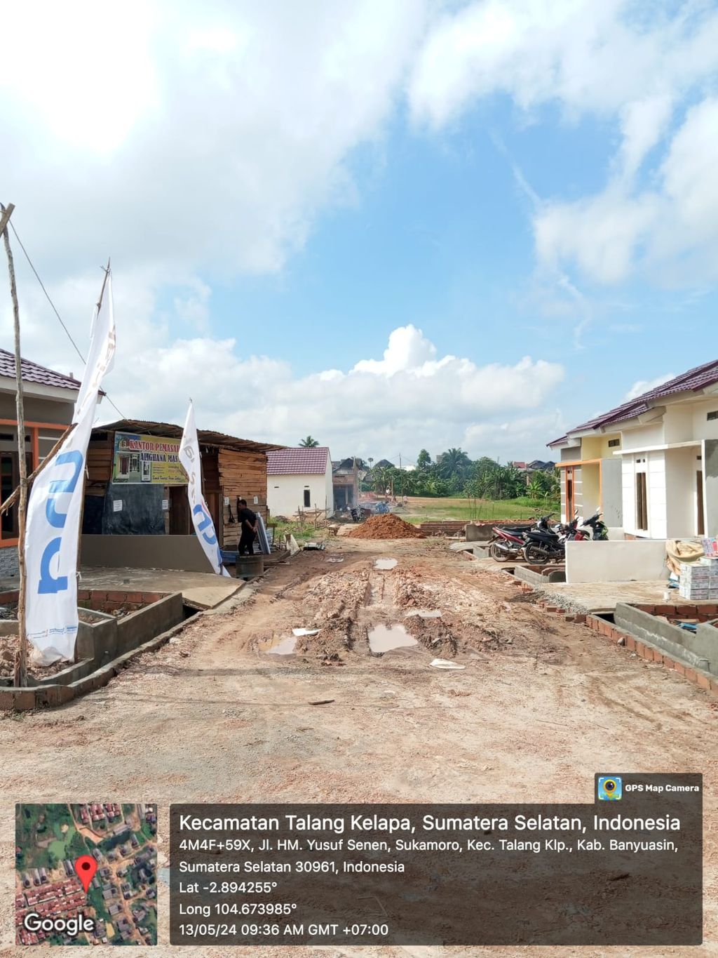 foto posisi tengah perumahan PERUMAHAN AL GHANAMAS 1