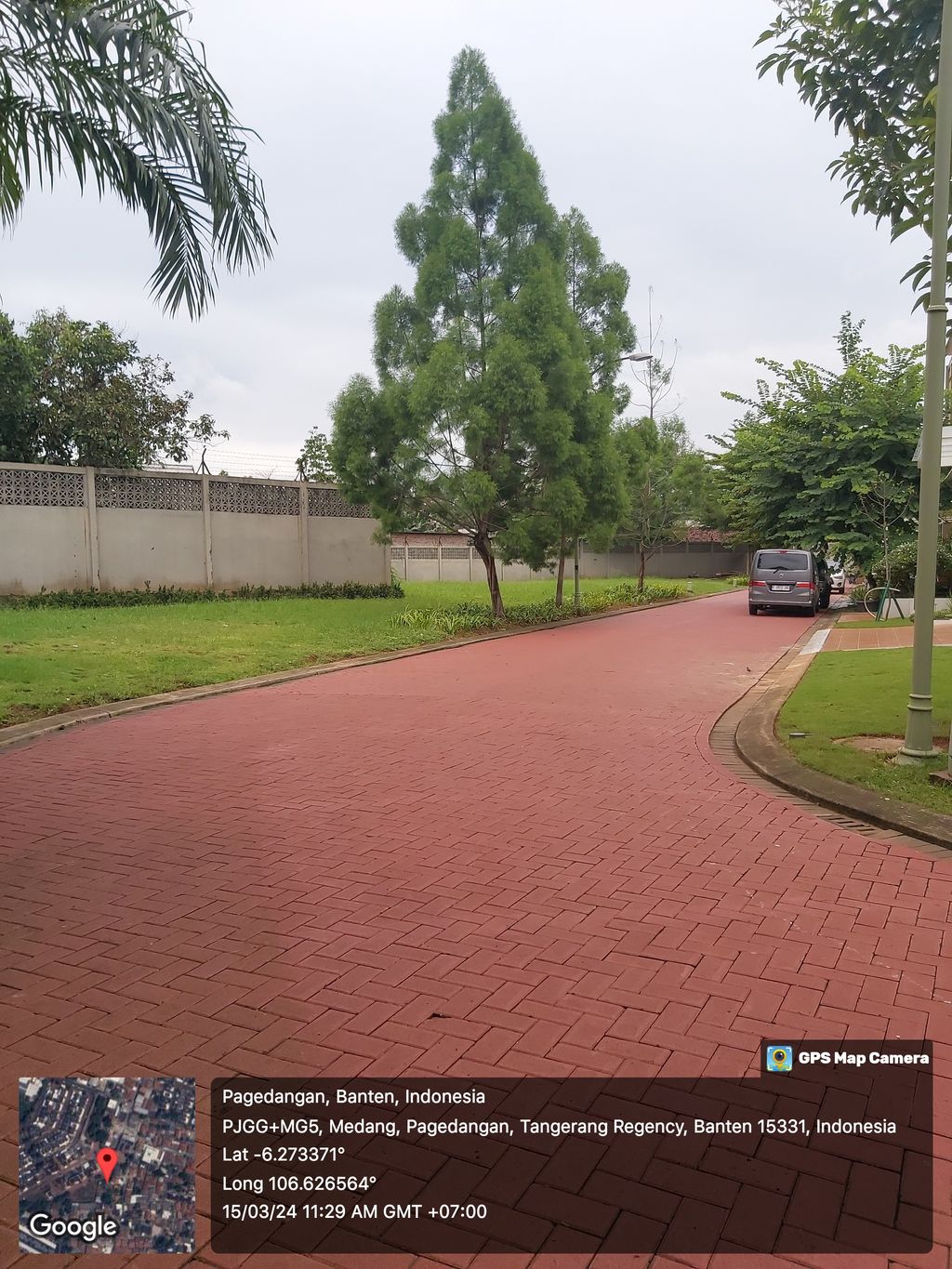 foto posisi tengah perumahan CLUSTER NEW SAMARA VILLAGE