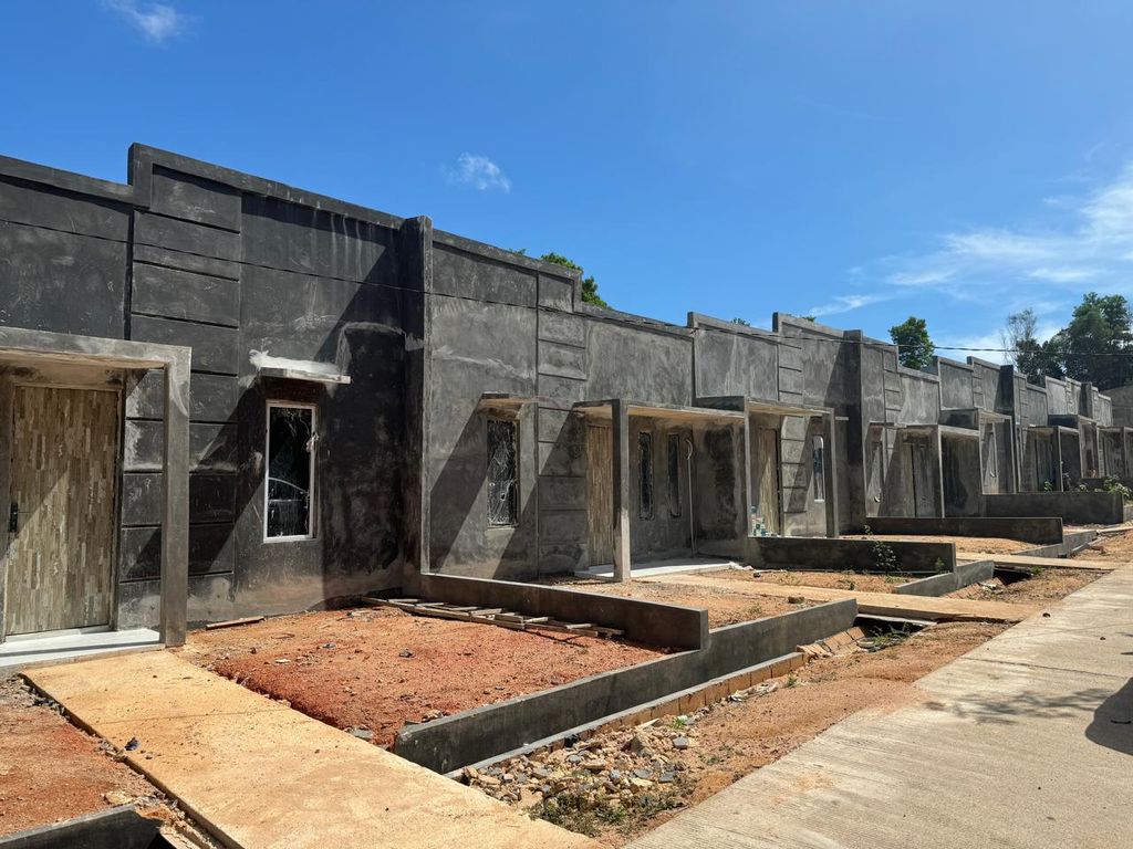 foto tampak rumah tipe 27 perumahan Perumahan Yose Sade Perkasa