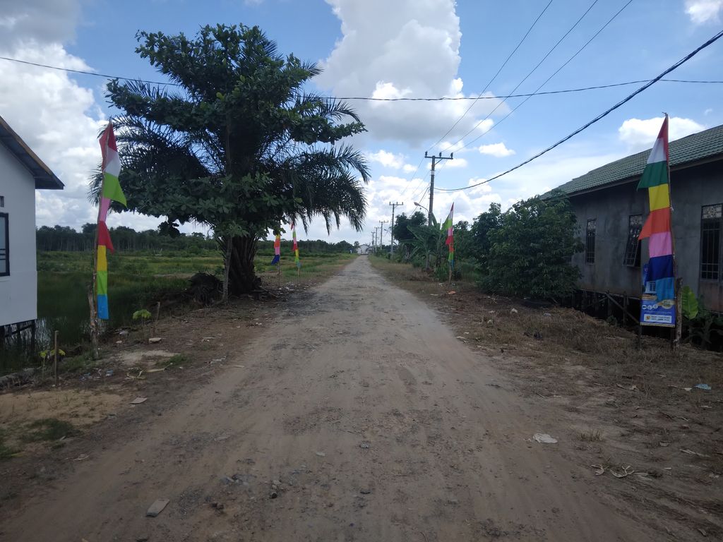foto posisi tengah perumahan GRAHA APP (Alam Puntik Permai)