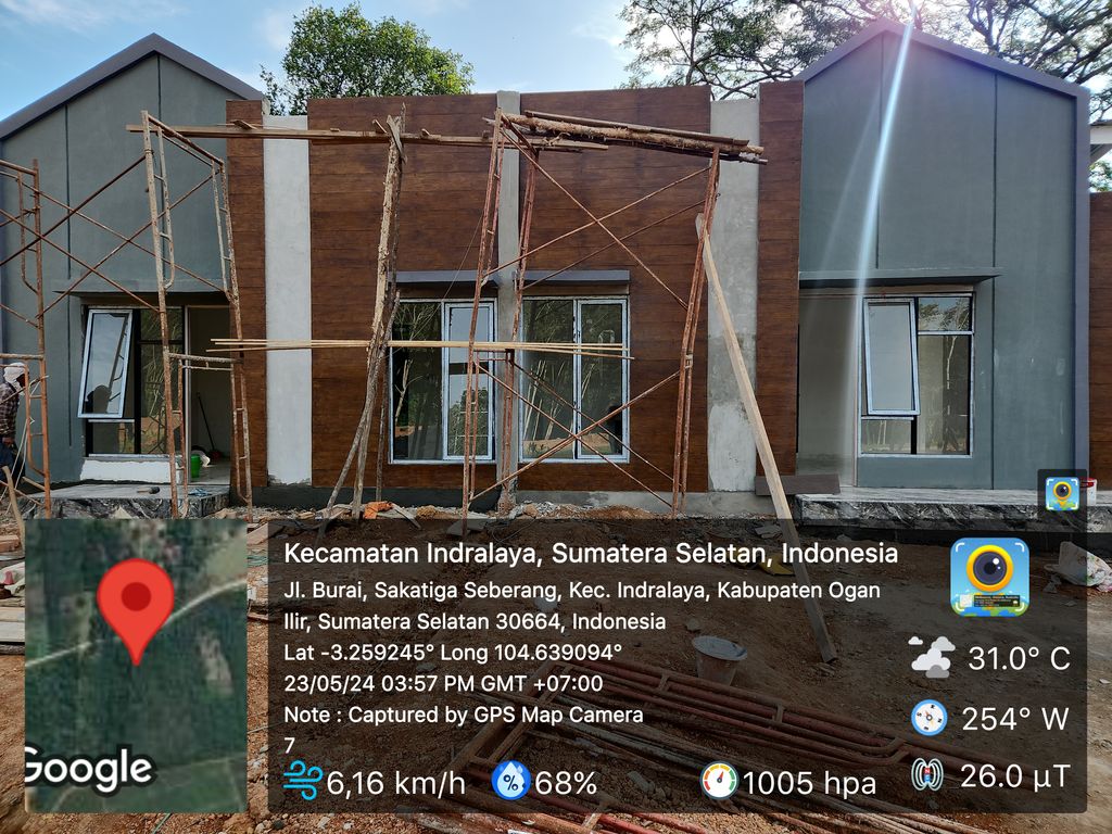foto contoh rumah perumahan AMPERA LAND