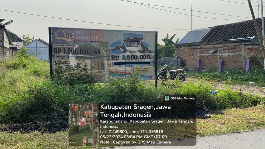 foto gerbang perumahan Perumahan Sekar Asri