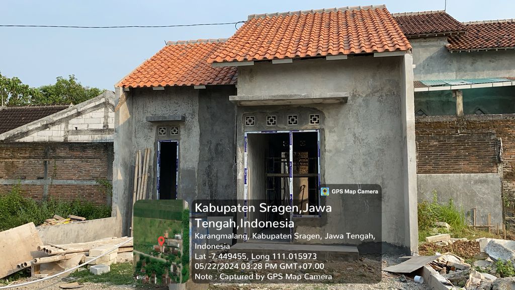 foto contoh rumah perumahan Perumahan Sekar Asri