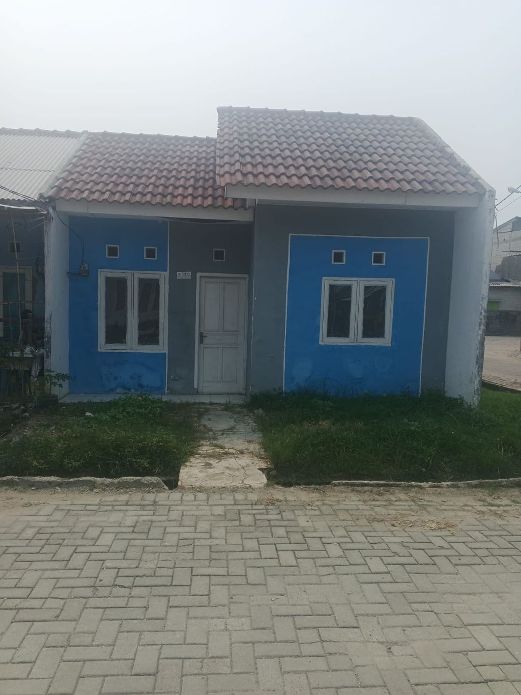 foto tampak rumah tipe 30/78(1) perumahan SASAK PERMAI