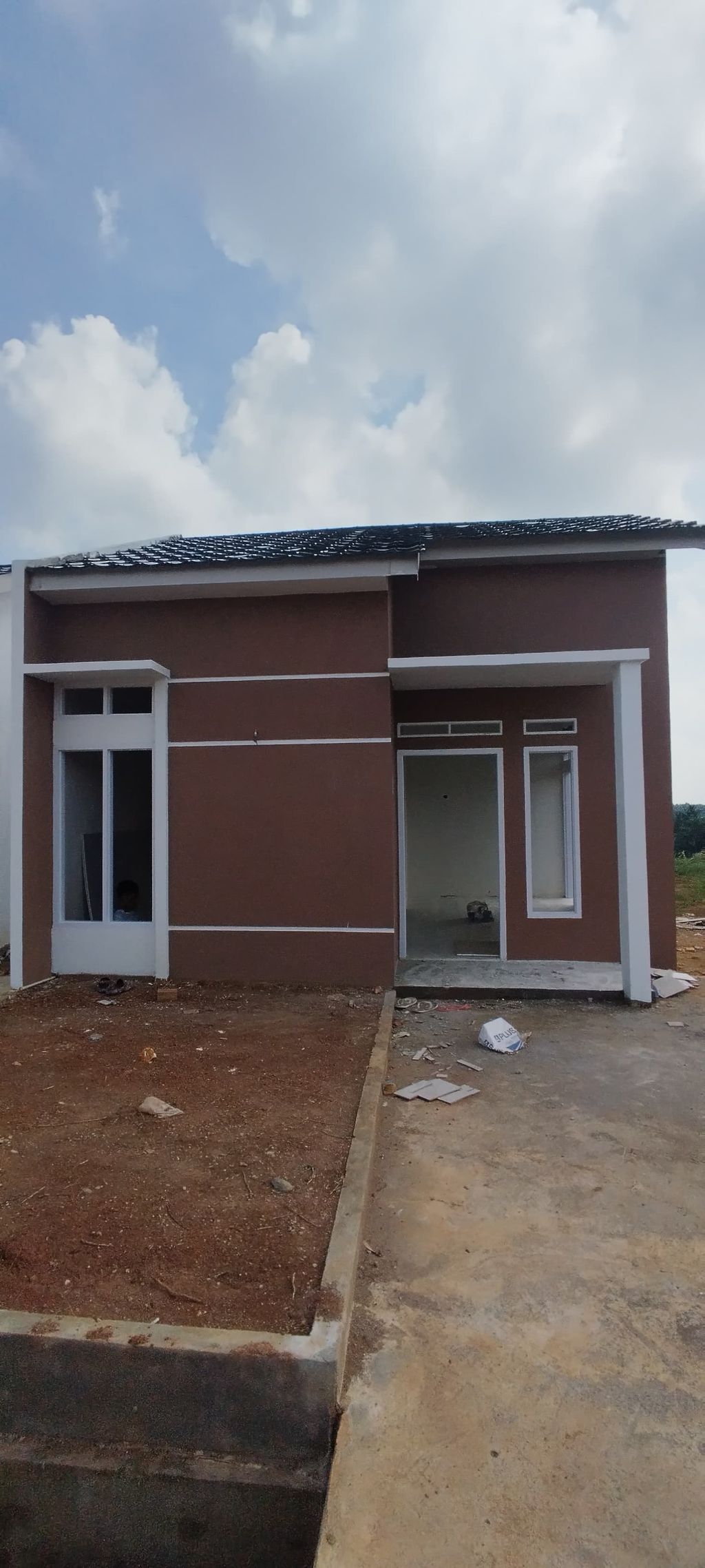 foto tampak rumah tipe 36 perumahan GRIYA ASKANA