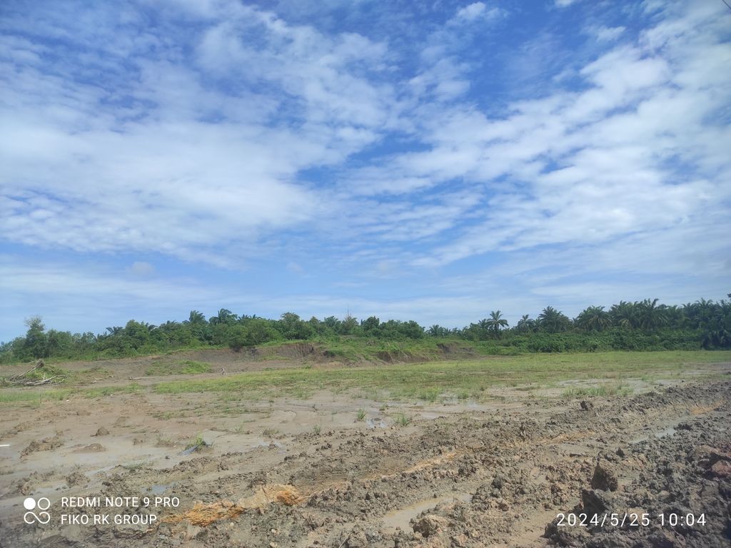 foto posisi tengah perumahan Bukit intan residence tahap 4