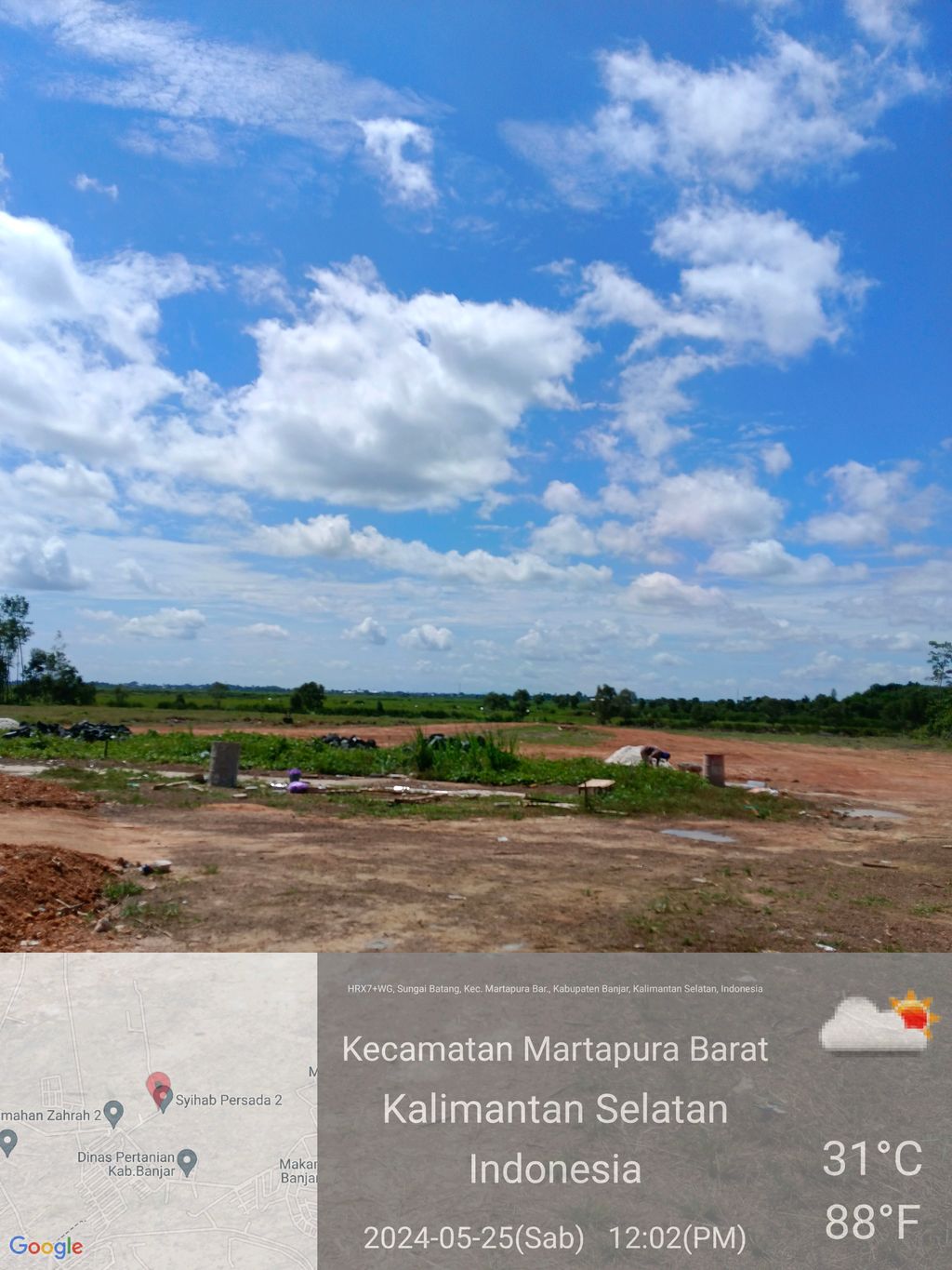 foto posisi tengah perumahan Syihab persada 2