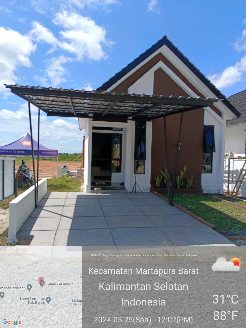 foto contoh rumah perumahan Syihab persada 2