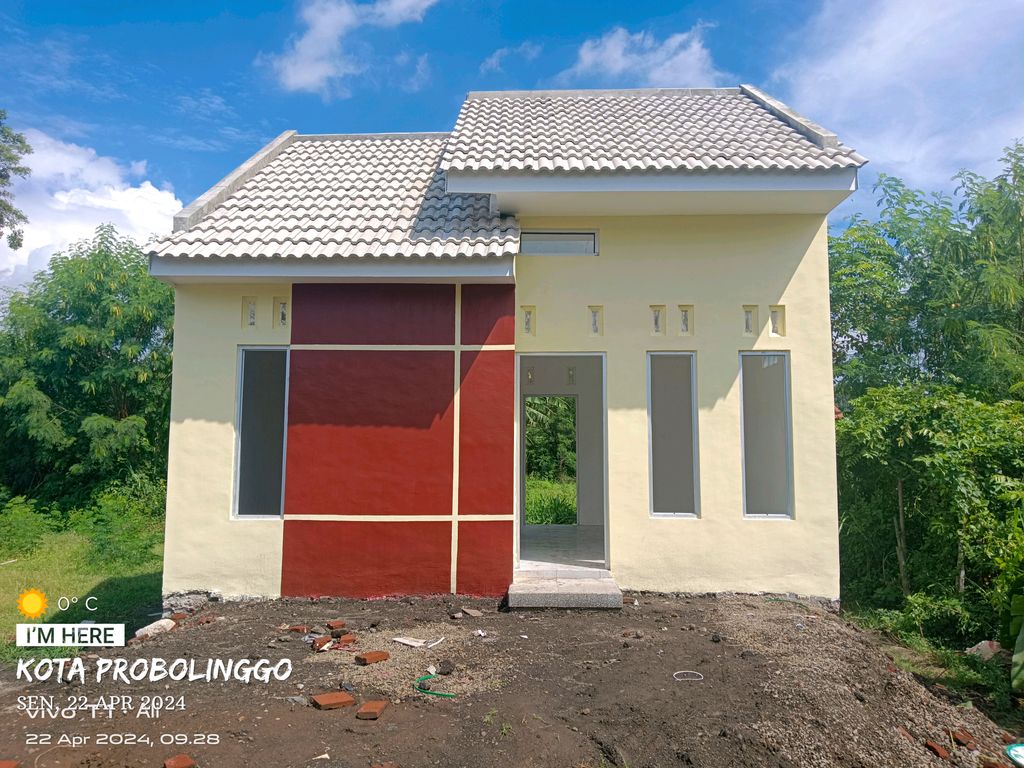 foto tampak rumah tipe 36 perumahan LENTERA WONOASIH