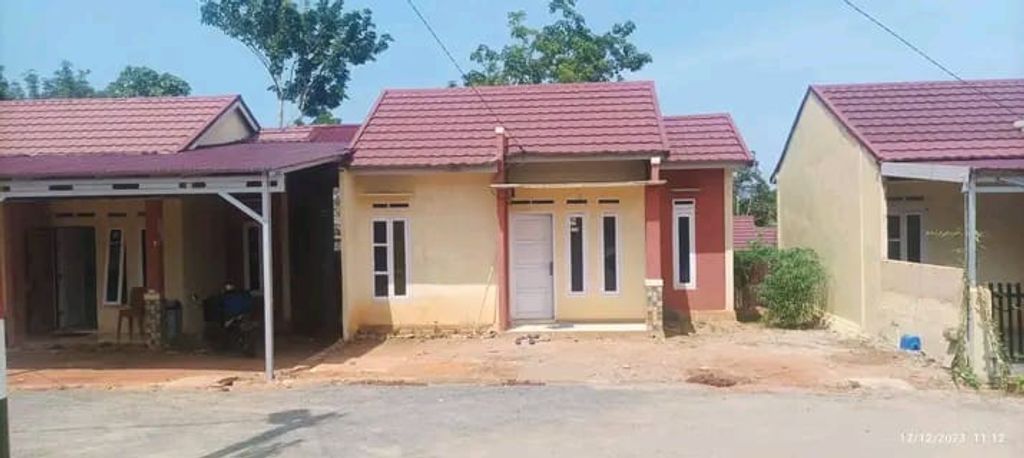 foto tampak rumah tipe 36 perumahan GREEN AL-FATH 3