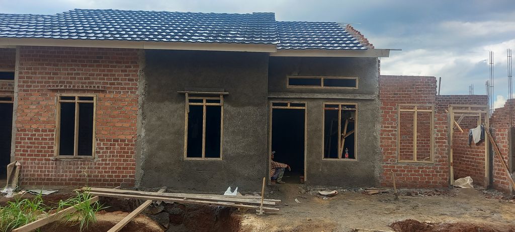 foto tampak rumah tipe 36 perumahan KAMPUNG TUA RESIDENCE