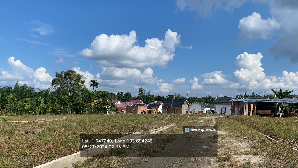 foto posisi tengah perumahan YASMINE GARDEN 2 (Pengembangan)
