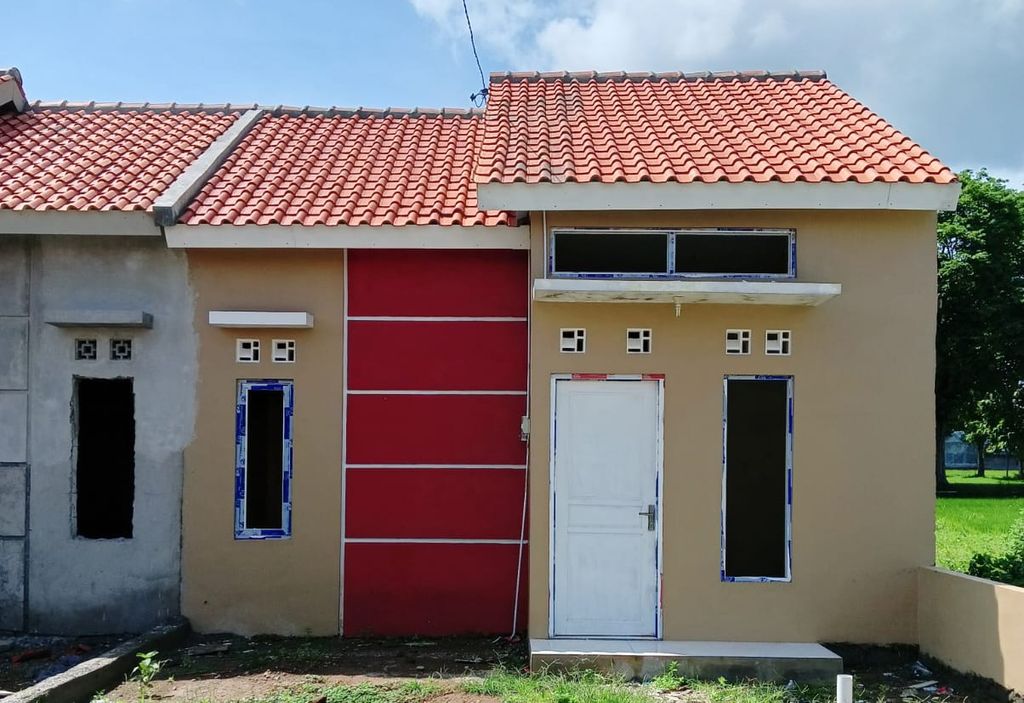 foto tampak rumah tipe 87/36 M² perumahan Perumahan Sekar Asri