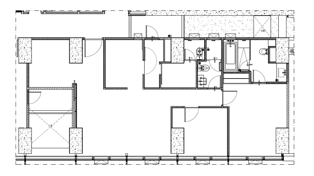 foto denah rumah tipe 2+1+M (05.09) perumahan The Orchard Satrio