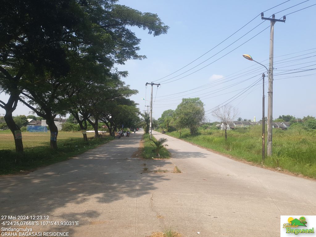 foto posisi tengah perumahan GRAHA BAGASASI RESIDENCE