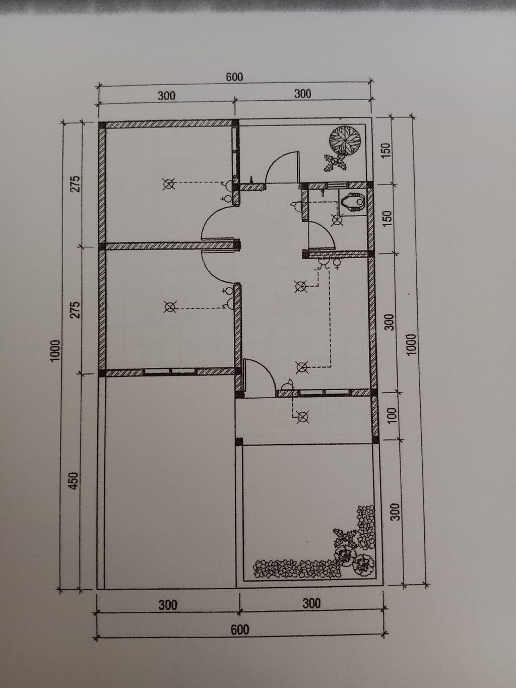 foto denah rumah tipe 33/66 perumahan GRIYA MUSTIKA 4